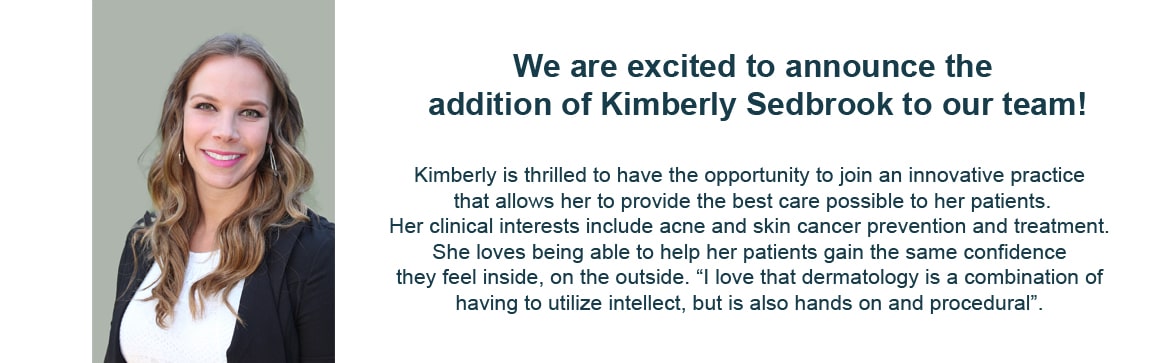 Kimberly Sedbrook joins Zel SKin and Laser